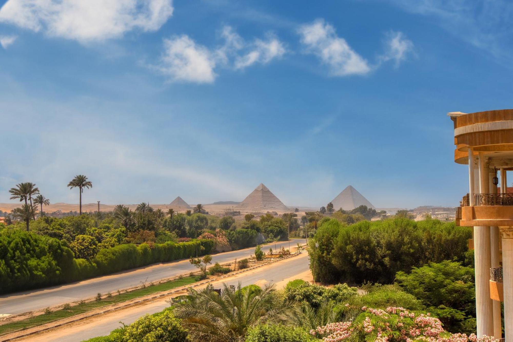 Golden Palm Sunrise Inn Kafret el-Gabal Exterior foto